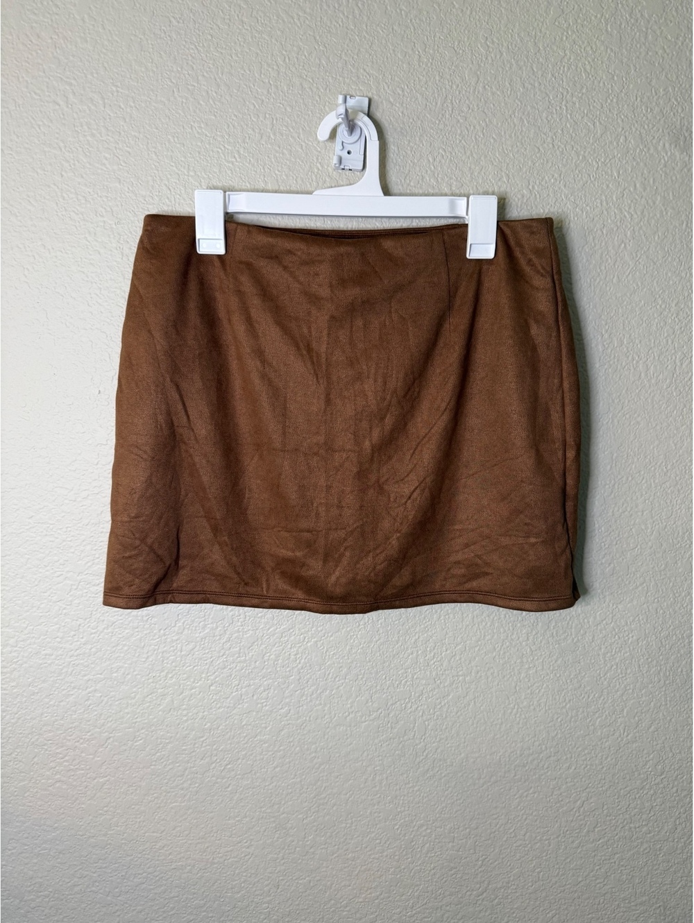 Halara XL Brown Mini Skirt with Shorts